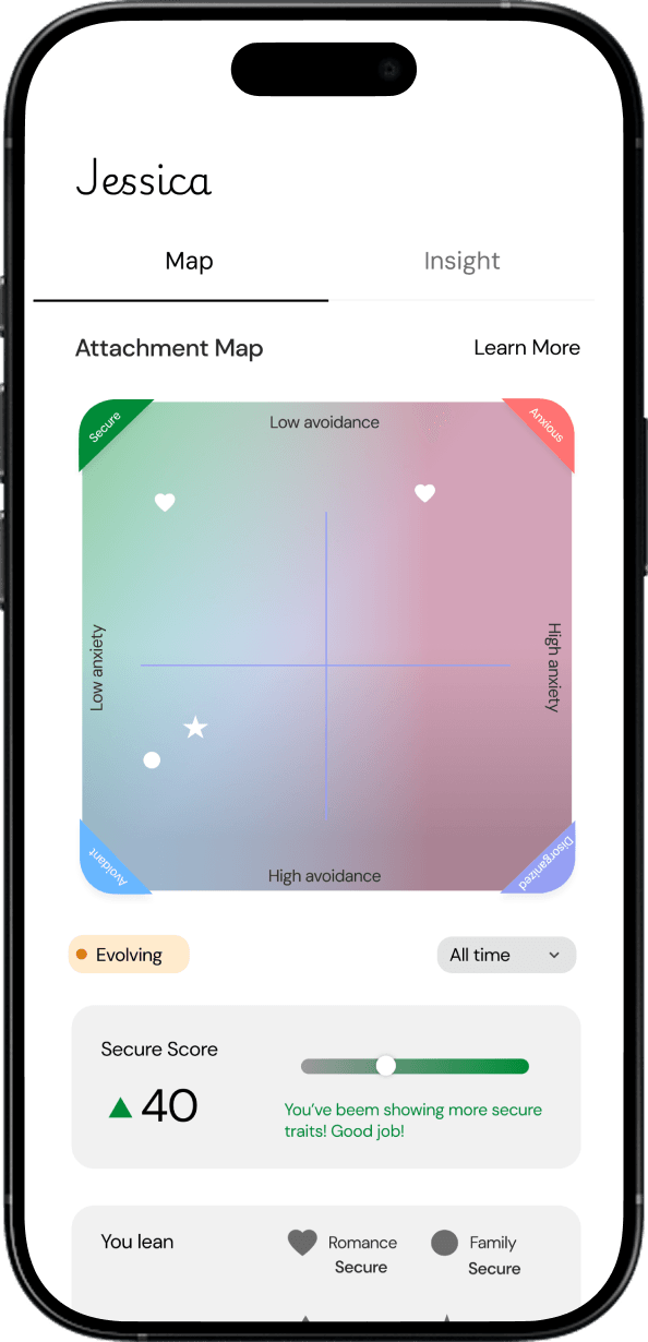 Attached app preview